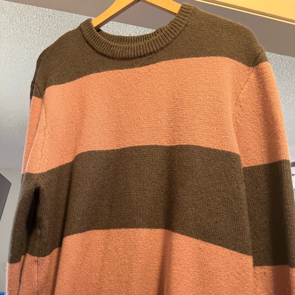 Men’s Relaxed Fit Wool-blend Sweater